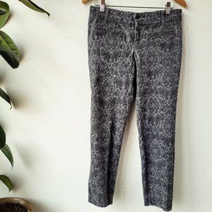 Cartonnier brocade pants, Size 8